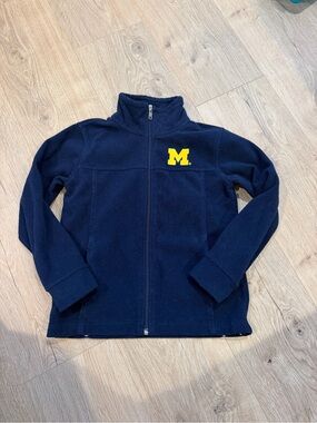 Unisex Kids Michigan Wolverine Fleece Zip Up